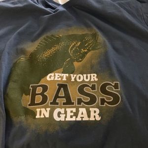 Get your bass in gear men’s t-shirt